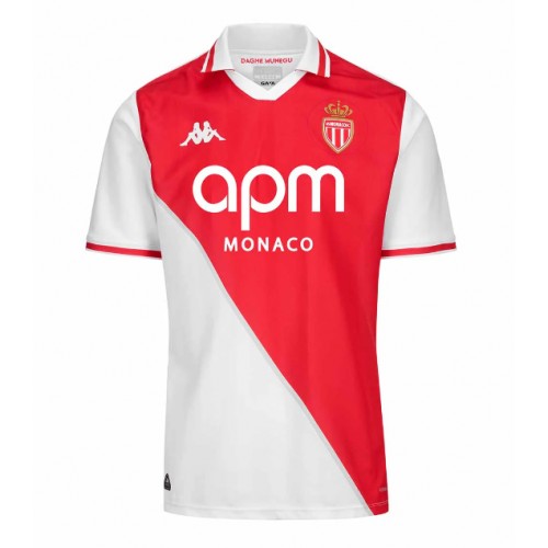 Dres AS Monaco Domaci 2024-25 Kratak Rukav